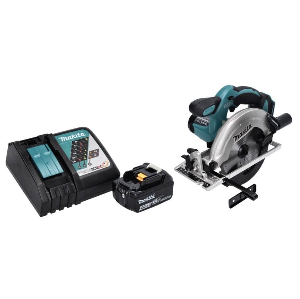 Makita DSS 611 RM1 aku käsiketassaag 18 V 165 mm + 1x aku 4,0 Ah + laadija hind ja info | Elektrilised saed, ketassaed ja tarvikud | hansapost.ee