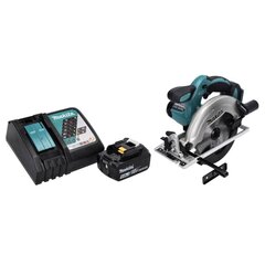 Makita DSS 611 RT1 aku käsiketassaag 18 V 165 mm + 1x aku 5,0 Ah + laadija hind ja info | Elektrilised saed, ketassaed ja tarvikud | hansapost.ee