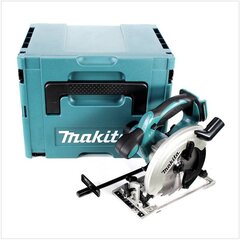 Makita DSS 611 ZJ akuga käsitsi ketassaag 18 V 165 mm + Makpac - ilma akuta, ilma laadijata hind ja info | Elektrilised saed, ketassaed ja tarvikud | hansapost.ee