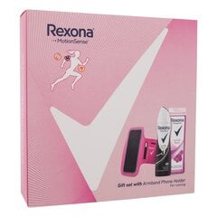 Kinkekomplekt Rexona naistele: dušigeel, 250 ml + spreideodorant, 150 ml + sport telefoniümbris hind ja info | Dušigeelid, õlid | hansapost.ee