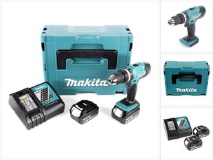 Makita DTD 152 T1J aku löökvõti 18V 165 Nm + 1x 5,0Ah aku Makpac 2 - ilma laadijata цена и информация | Дрели и шуруповёрты | hansapost.ee