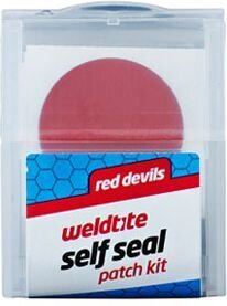 Jalgrattarehvide remondikomplekt Weldtite Red Devils Self Seal Patch Kit цена и информация | Jalgratta sisekummid ja rehvid | hansapost.ee
