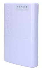 Блок питания MikroTik | Маршрутизатор | RB750P-PBr2, 5x RJ45 100 Мбит/с, наружный, водонепроницаемый цена и информация | Маршрутизаторы (роутеры) | hansapost.ee