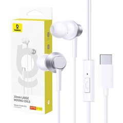 Headphones Baseus Encok CZ11 (white) цена и информация | Наушники | hansapost.ee