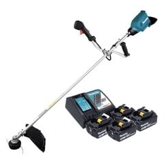 Akutrimmer Makita DUR 369 ART4, 36 V (2x 18 V), 43 cm цена и информация | Кусторезы, ножницы для газона | hansapost.ee