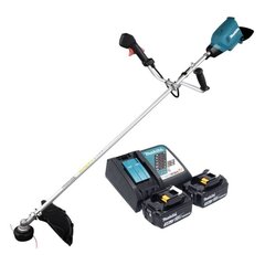 Akutrimmer Makita DUR 369 ARF2 36 V 3,0 Ah + laadija hind ja info | Hekilõikurid ja võsalõikurid | hansapost.ee