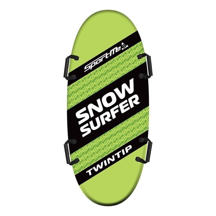 Lumeliugur Sportme Snow Surfer Twintip 115, roheline hind ja info | Kelgud, pepulauad ja tuubid | hansapost.ee