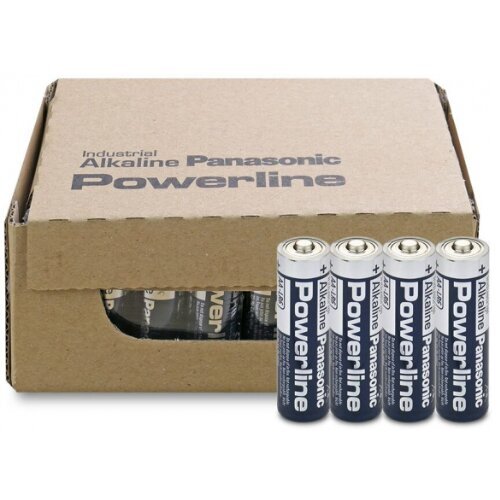 Patareid Panasonic Industrial Powerline alkaline AA, 48 tk hind ja info | Patareid | hansapost.ee