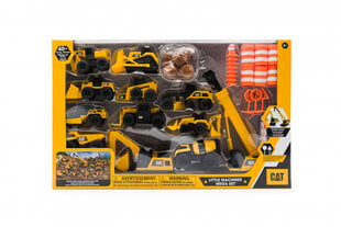 Комплект для строительной техники с аксессуарами Cat Little Machines, 83337 цена и информация | Игрушки для мальчиков | hansapost.ee