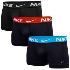 Nike meeste bokserid Dri-FIT ESSENTIAL MICRO TRUNK 3pk, must hind ja info | Aluspesu meestele | hansapost.ee