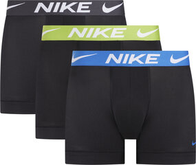 Nike meeste bokserid Dri-FIT ESSENTIAL MICRO TRUNK 3pk, must hind ja info | Aluspesu meestele | hansapost.ee