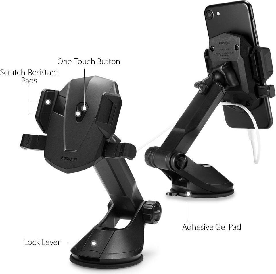 Spigen ts35 signature car mount holder black hind ja info | Telefonihoidjad | hansapost.ee