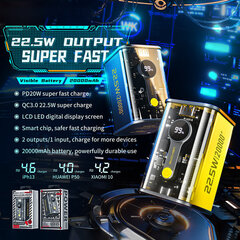 WK Design WP-337 20000MAH hind ja info | Akupangad | hansapost.ee