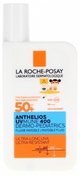 Päikesekaitse lastele La Roche-Posay Anthelios Dermo-Pediatrics UVMune 400, SPF-50+ 50ml hind ja info | Päikesekaitse ja päevitusjärgsed kreemid | hansapost.ee