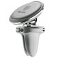 Baseus Magnetic Air Vent car mount holder with cable clip silver (Silver) hind ja info | Telefonihoidjad | hansapost.ee
