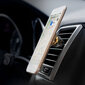 Baseus Magnetic Air Vent car mount holder with cable clip silver (Silver) цена и информация | Telefonihoidjad | hansapost.ee