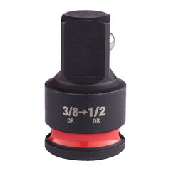 Löökadapter Milwaukee Shockwave 3/8"-1/2" hind ja info | Käsitööriistad | hansapost.ee