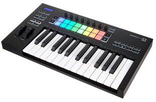 Novation Launchkey 25 MK3 keyboard kontroller hind ja info | Muusikainstrumentide tarvikud | hansapost.ee