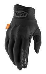 Велосипедные перчатки 100% Cognito, размер M, черный цвет цена и информация | Велосипедные перчатки | hansapost.ee