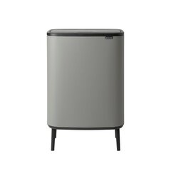 Brabantia мусорный бак Bo Touch Hi, 2x30 л цена и информация | Мусорные баки | hansapost.ee