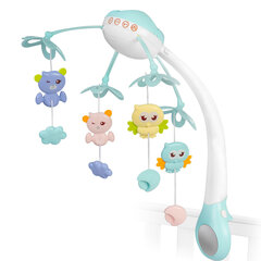 Детская кроватка-мобиль с проектором РК-813, синий цена и информация | Игрушки для малышей | hansapost.ee
