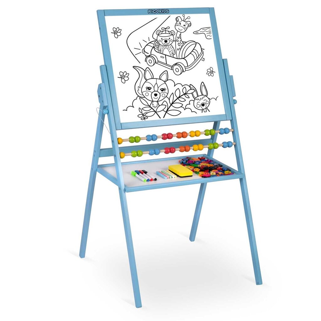 Ricokidsi magnetplaadimängija kriiditahvel – sinine hind ja info | Arendavad laste mänguasjad | hansapost.ee