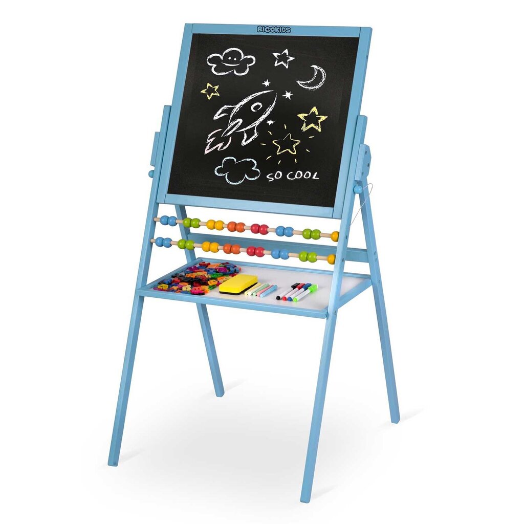Ricokidsi magnetplaadimängija kriiditahvel – sinine hind ja info | Arendavad laste mänguasjad | hansapost.ee