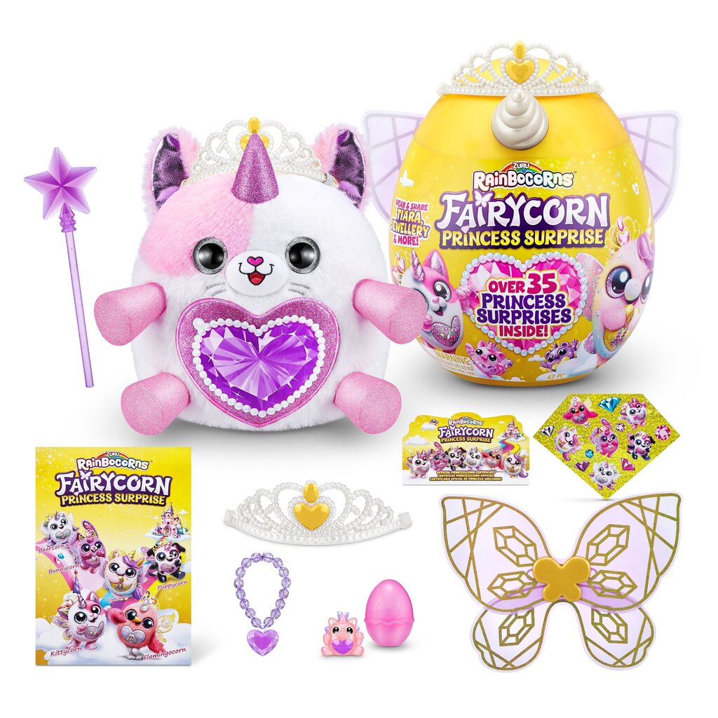 Pehme mänguasi koos tarvikutega Rainbowcorns Fairycorn Princess Series 6 hind ja info | Mänguasjad tüdrukutele | hansapost.ee