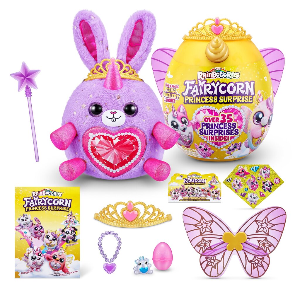 Pehme mänguasi koos tarvikutega Rainbowcorns Fairycorn Princess Series 6 цена и информация | Mänguasjad tüdrukutele | hansapost.ee