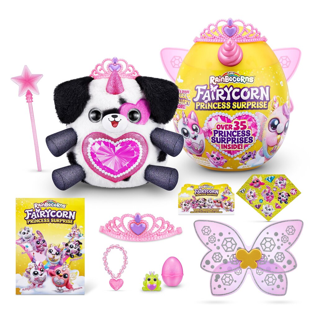 Pehme mänguasi koos tarvikutega Rainbowcorns Fairycorn Princess Series 6 hind ja info | Mänguasjad tüdrukutele | hansapost.ee