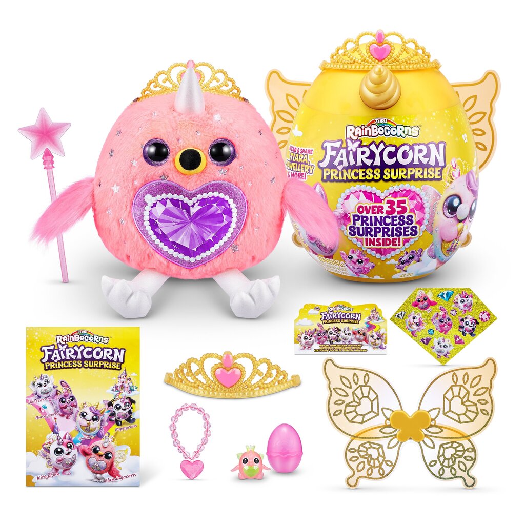 Pehme mänguasi koos tarvikutega Rainbowcorns Fairycorn Princess Series 6 hind ja info | Mänguasjad tüdrukutele | hansapost.ee