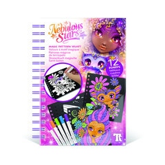 Loominguline raamat Magic Pattern Velvet Nebulous Stars, 11026 hind ja info | Arendavad laste mänguasjad | hansapost.ee