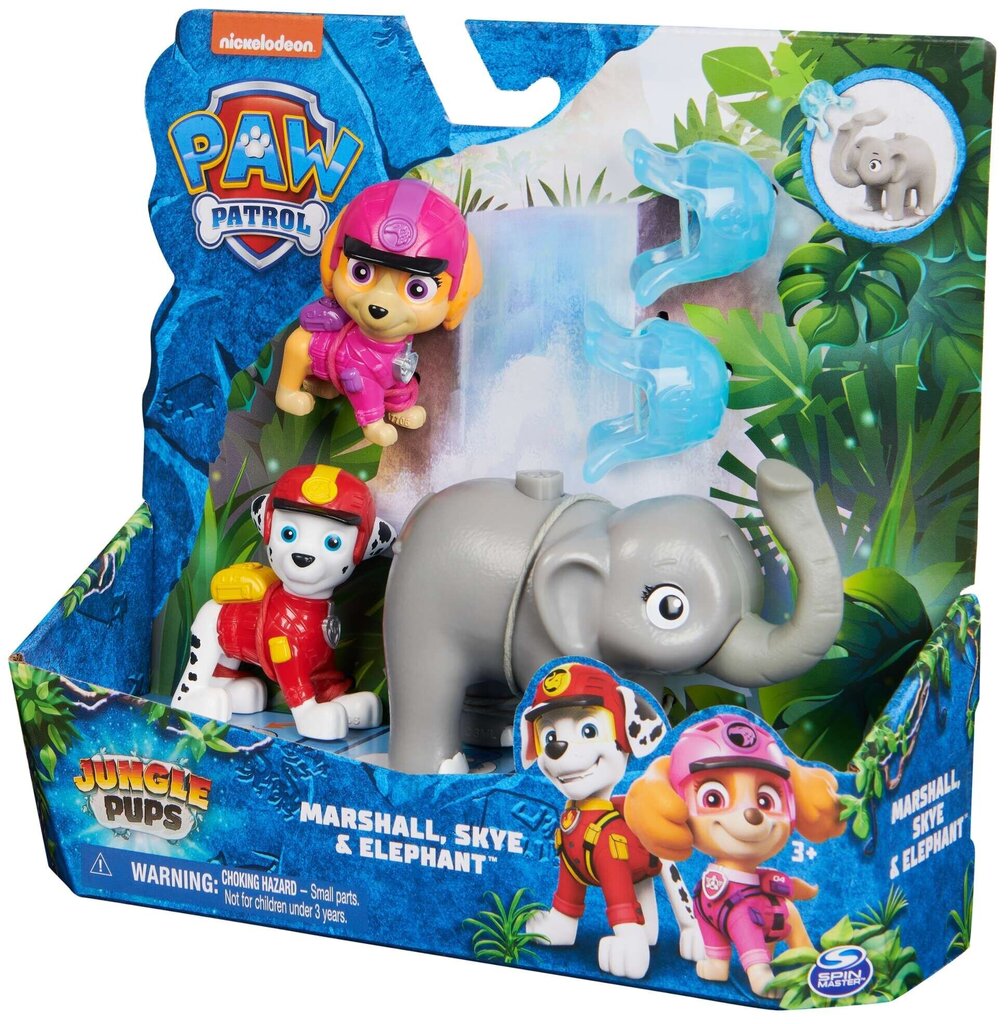 Kujukeste komplekt Paw Patrol Jungle Pups Skye Marshall hind ja info | Mänguasjad poistele | hansapost.ee