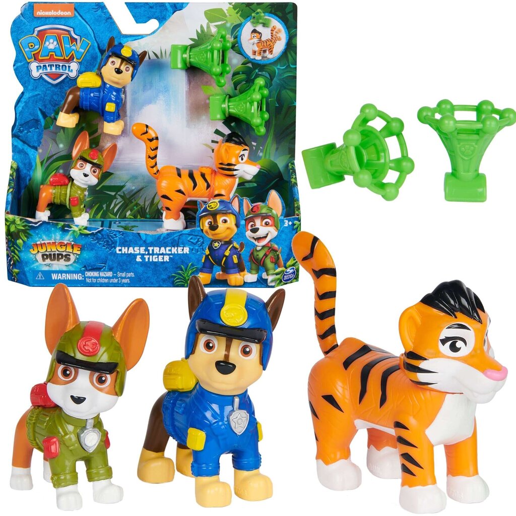 Kujukeste komplekt Paw Patrol Jungle Pups hind ja info | Mänguasjad poistele | hansapost.ee