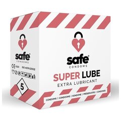 Презервативы Super Lube Safe: количество - 10 штук цена и информация | Презервативы | hansapost.ee