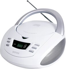 Товар с повреждением. Плейер CD/MP3 Denver Electronics TCU-211WHITE цена и информация | Denver Аутлет | hansapost.ee