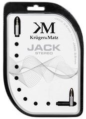 Kruger&Matz 3,5 mm, 1,8 m hind ja info | Juhtmed ja kaablid | hansapost.ee