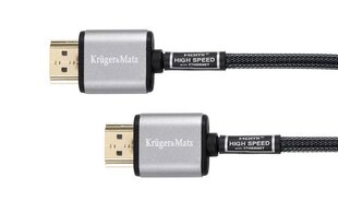 Kruger&Matz HDMI, 3 m цена и информация | Кабели и провода | hansapost.ee