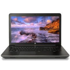HP ZBook 17 G3 17.3 1600x900 i5-6440HQ 16GB 1TB SSD M.2 NVME WIN10Pro RENEW цена и информация | Ноутбуки | hansapost.ee