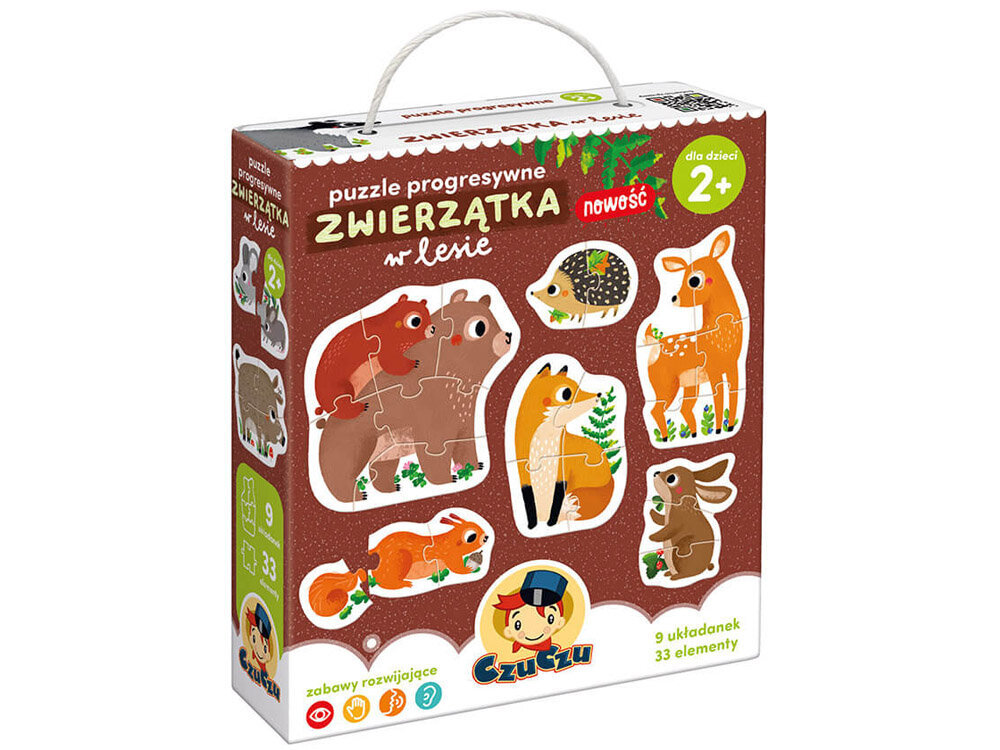 Progresseeruvad mõistatused loomad metsas Czuczu ZA4158 hind ja info | Arendavad laste mänguasjad | hansapost.ee