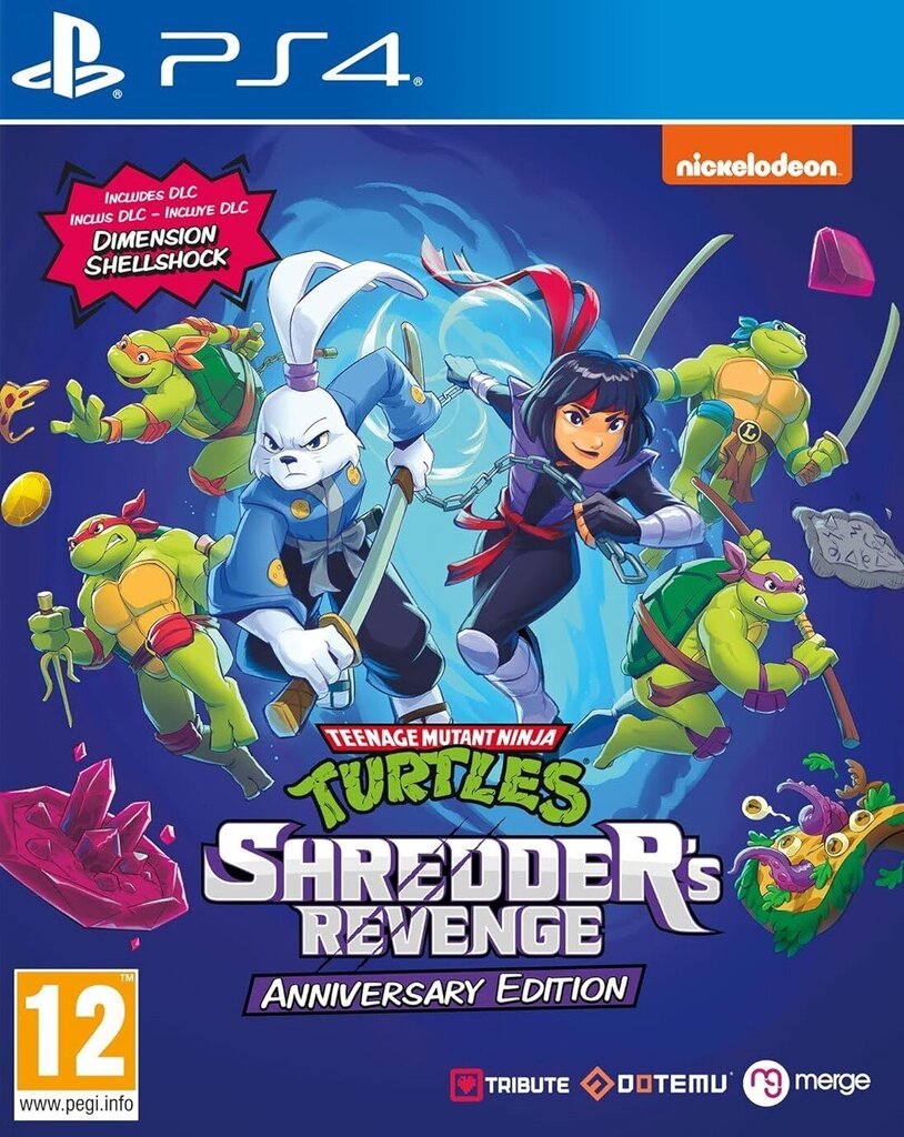 Teenage Mutant Ninja Turtles: Shredders Revenge - Anniversary Edition hind ja info | Konsooli- ja arvutimängud | hansapost.ee