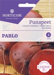 Punapeet Pablo 175 seemet hind ja info | Marja- ja köögiviljaseemned | hansapost.ee