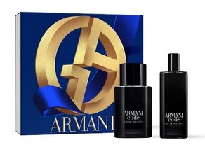 Komplekt meestele Giorgio Armani Code Pour Homme EDT 50 ml + 15 ml EDT hind ja info | Parfüümid meestele | hansapost.ee
