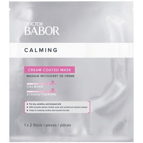 Kerge lõhnaga rahustav lehtmask BABOR Cream Coated Mask цена и информация | Näomaskid ja silmamaskid | hansapost.ee