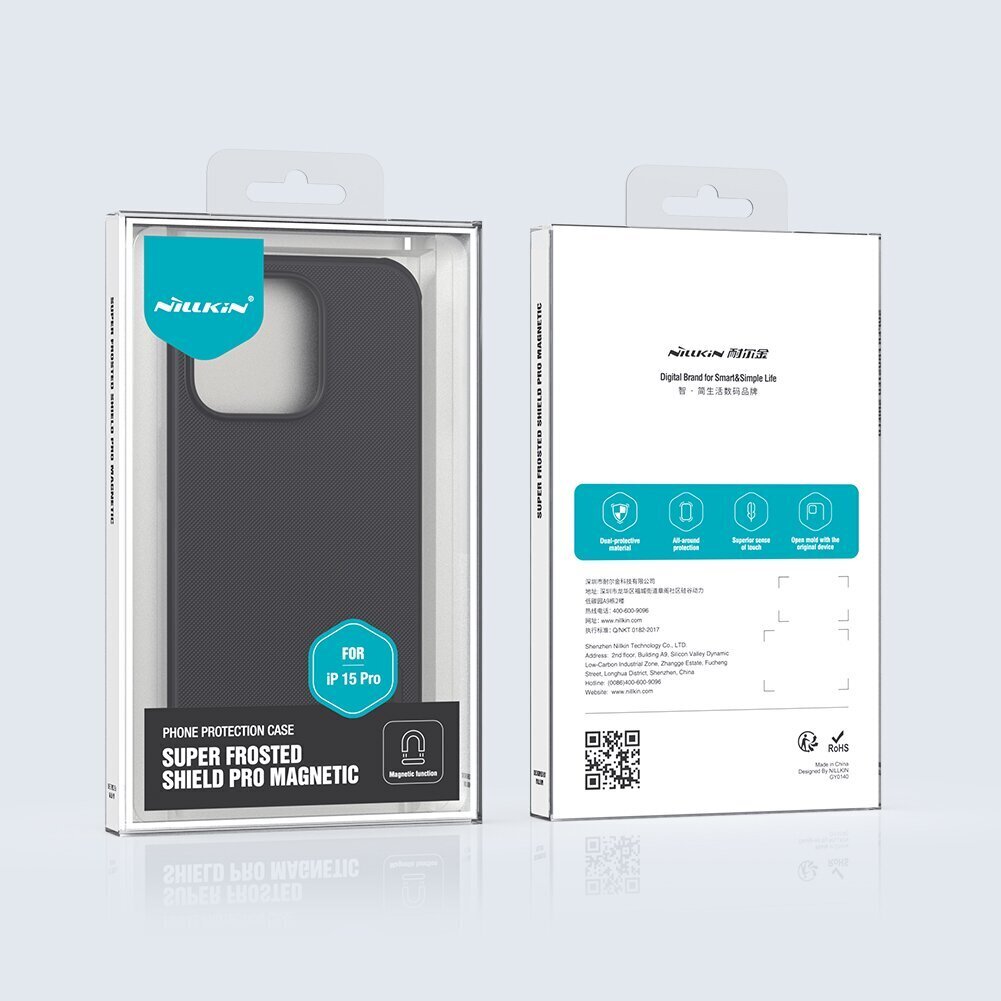 Nillkin Super Frosted PRO Magnetic Back Cover цена и информация | Telefonide kaitsekaaned ja -ümbrised | hansapost.ee