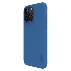 Nillkin Super Frosted PRO Magnetic Back Cover for Apple iPhone 15 Pro Max Blue цена и информация | Чехлы для телефонов | hansapost.ee