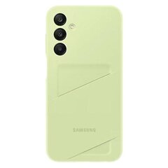 Etui Samsung EF-OA256TMEGWW A25 5G A256 limonka|lime Card Slot Cover цена и информация | Чехлы для телефонов | hansapost.ee