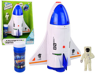 Машина для мыльных пузырей «Ракета Астронавт» Белый цена и информация | Игрушки (пляж, вода, песок) | hansapost.ee