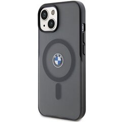 BMW BMHMP15MDSLK iPhone 15 Plus | 14 Plus 6.7" czarny|black hardcase IML Signature MagSafe цена и информация | Чехлы для телефонов | hansapost.ee