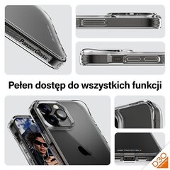 PanzerGlass HardCase iPhone 15 Pro Max 6.7" D3O 3xMilitary grade transparent 1175 цена и информация | Чехлы для телефонов | hansapost.ee